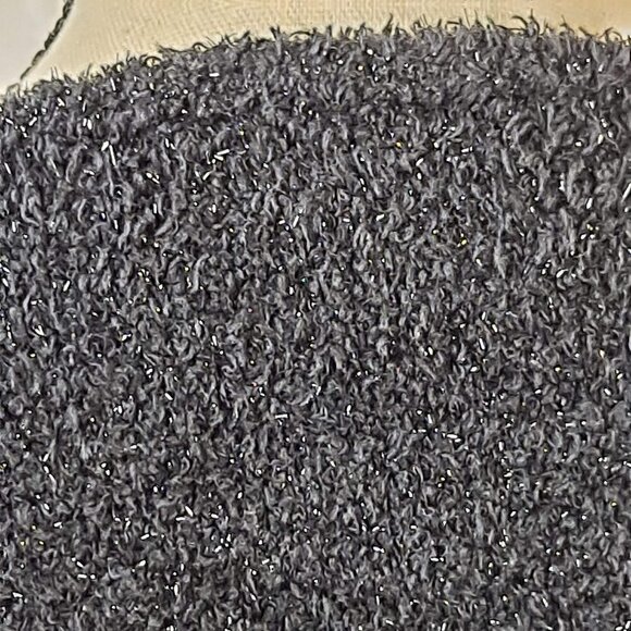 Norton McNaughton Size Medium Black Sparkle Sweater Long Sleeve EUC - Picture 5 of 8